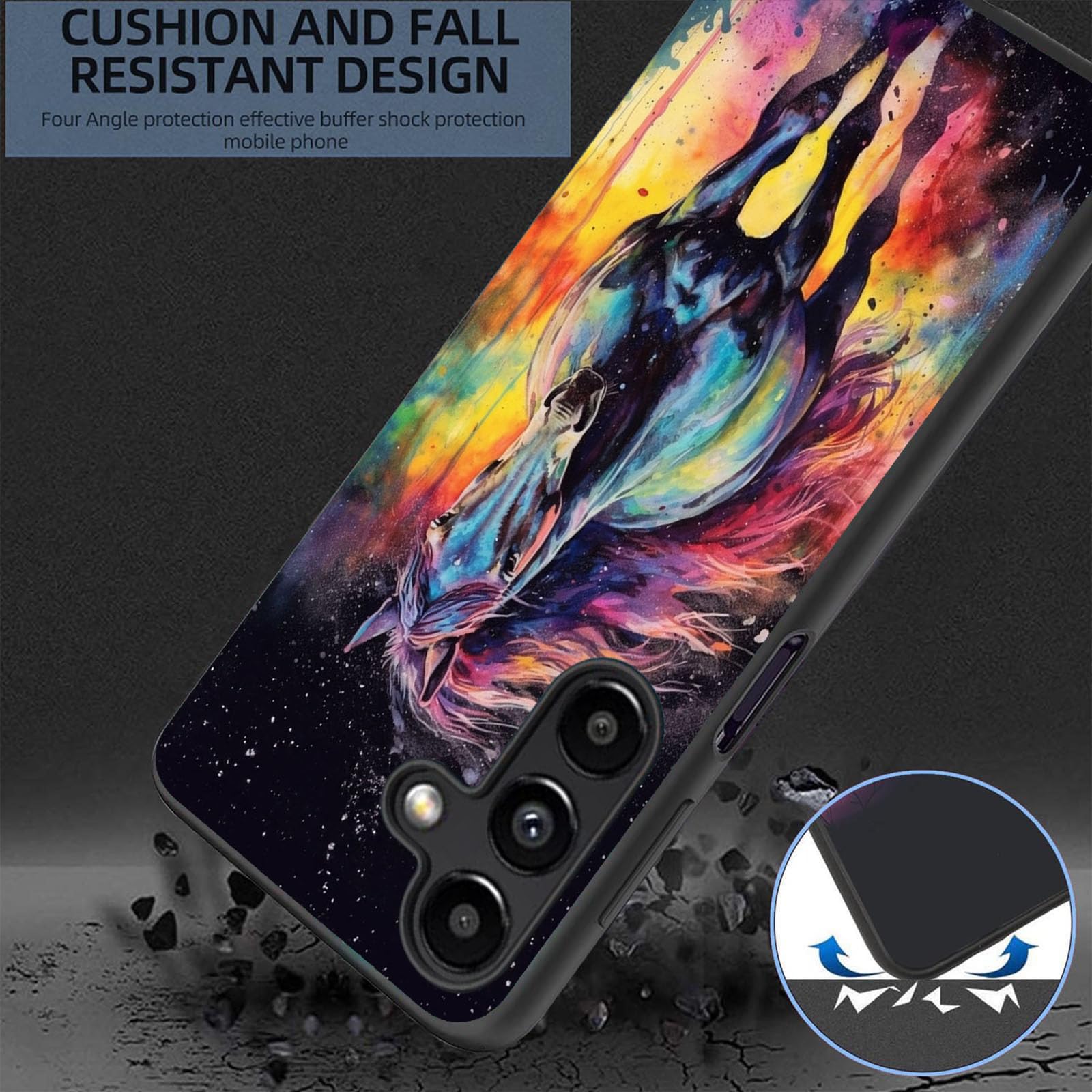 Fgdrfgrw Designed For Galaxy S25 Plus Case,Soft Frosted Tpu Ultra Thin Cover,Shock-Absorption,Anti-Scratch Protective Case For S